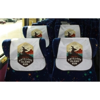 Full Color Convention Bus Headrest Cover