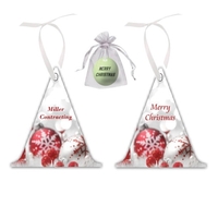 Triangle Holiday Ornament