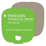 Bread Slice with Hole Recycled Stock Shape Fan