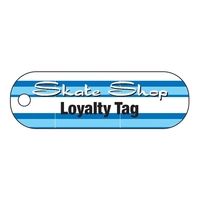 Long Oval Key Tag