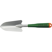 13 1/4" metal garden shovel with a green handle.... from ASI 50052 ZZ DROPPED...