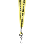 Ribbon Lanyard W/swivel snap hook