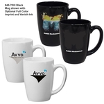 14oz Vanish Ink Bistro Challenger Mug, spot color