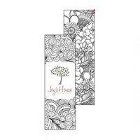 Nature Coloring Bookmark