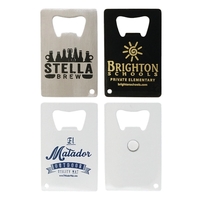 Credit Card Bottle Opener w/ Magnet