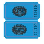 Raffle Tickets Double Custom Printed