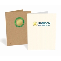 Presentation Folders, 9" x 12" w/2 color foil-stamp on front cover,... from...
