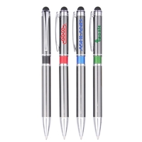 Gleaming silver finish gives an elegant shine to this professional pen......