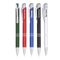 Refillable ballpoint with chrome clip... from ASI 74741 NVS Promo Designs,...