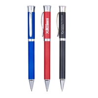 Heavy duty steel pen with striking chrome accents... from ASI 74741 NVS Promo...