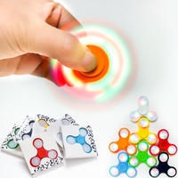 LED Fidget Spinner/Hand Spinner (Free shipping); 2 3/4" x 2 3/4".... from ASI...
