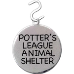 Round Brass Pet / ID Tag