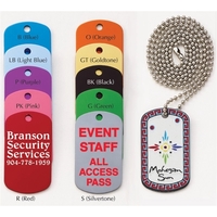 Anodized Aluminum Dog Tag