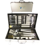24-piece stainless steel BBQ tool Set