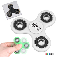 Fidget spinner gadget w/ a low friction, strong, Stainless Steel bearing......