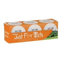 Generic Wilson golf balls in a 3-ball sleeve/custom box with a... from ASI...