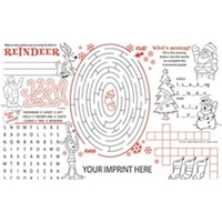 Christmas Activity Placemat