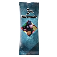 Full-color tube DigiBags filled with 3 oz. of jelly beans;... from ASI 44900...