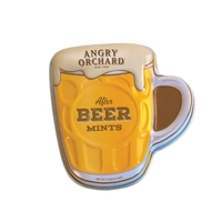 Beer mug-shaped tin filled with appx. 0.56 oz. of mints... from ASI 44900 NC...