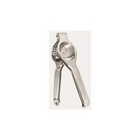 8 1/8" lemon and lime squeezer that's made of stainless steel... from ASI...