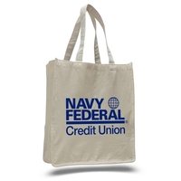 Jumbo Canvas Shopper - Natural