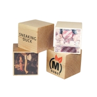 Wood Message Cube