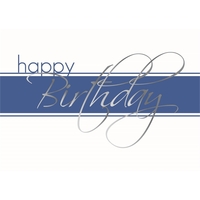 5" x 7" Stock Birthday Card, 50 pc minimum, stock sentiments... from ASI...