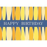 Happy Birthday Greeting Card 5"x7"