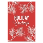 Classic Pine Holiday Greeting Card