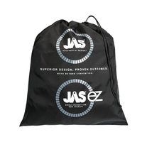 Fully customizable nylon laundry bag with screen printed graphics. Custom...