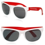 Two Tone Plastic Sunglasses