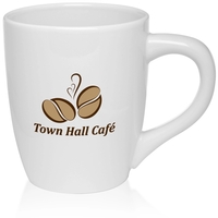 Custom printed 23 oz. ceramic mug with matching interior and exterior... from...