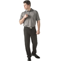 Men's mystic heather polo shirt with d-dri moisture-wicking fabric.... from...