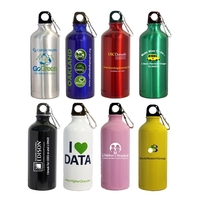 22 Oz. Aluminum Water Bottle w/Carabiner