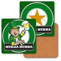 Coaster, with 3D lenticular effects, Leprechaun.... from ASI 66260 ZZ OLD -...