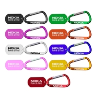 Metal Key Holder Aluminum Pet Tag and Carabiner... from ASI 74585 Nu Promo...