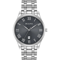 Bulova Men's Stainless Steel Bracelet Watch