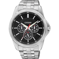 Citizen Men's Quartz SS Case and Bracelet with Black Dial. ... from ASI 61966...