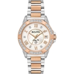 Bulova Women's Marine Star Diamond White MOP Dial