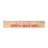 Wooden Ruler... from ASI 53408 Express-A-Button