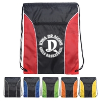 Drawstring Bag Two-Tone Polyester