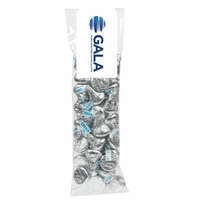 Snack pack filled with 5.7 oz. of Hershey's® Kisses®; includes 4-color......