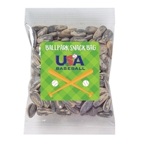 Ball Park Snack Bag With Sunflowers Seeds In The Shell.... from ASI 71685...