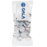 Snack pack filled with 3 oz. of Hershey's® Kisses®; includes 4-color... from...
