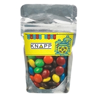 Resealable clear pouch filled with 1.5 oz. of M&M's® candies; includes......