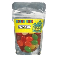 Resealable Clear Pouch With Assorted Jelly Beans