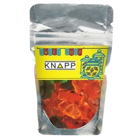 Resealable Clear Pouch With Gummy Bears