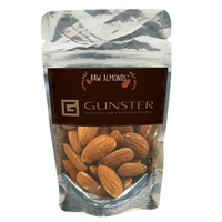 Resealable clear pouch filled with 1.5 oz. of raw almonds; includes... from...