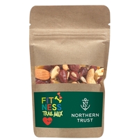 Resealable window pouch bag filled with 1.8 ounces of fitness trail... from...