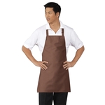 Brown Adjustable Bib Apron